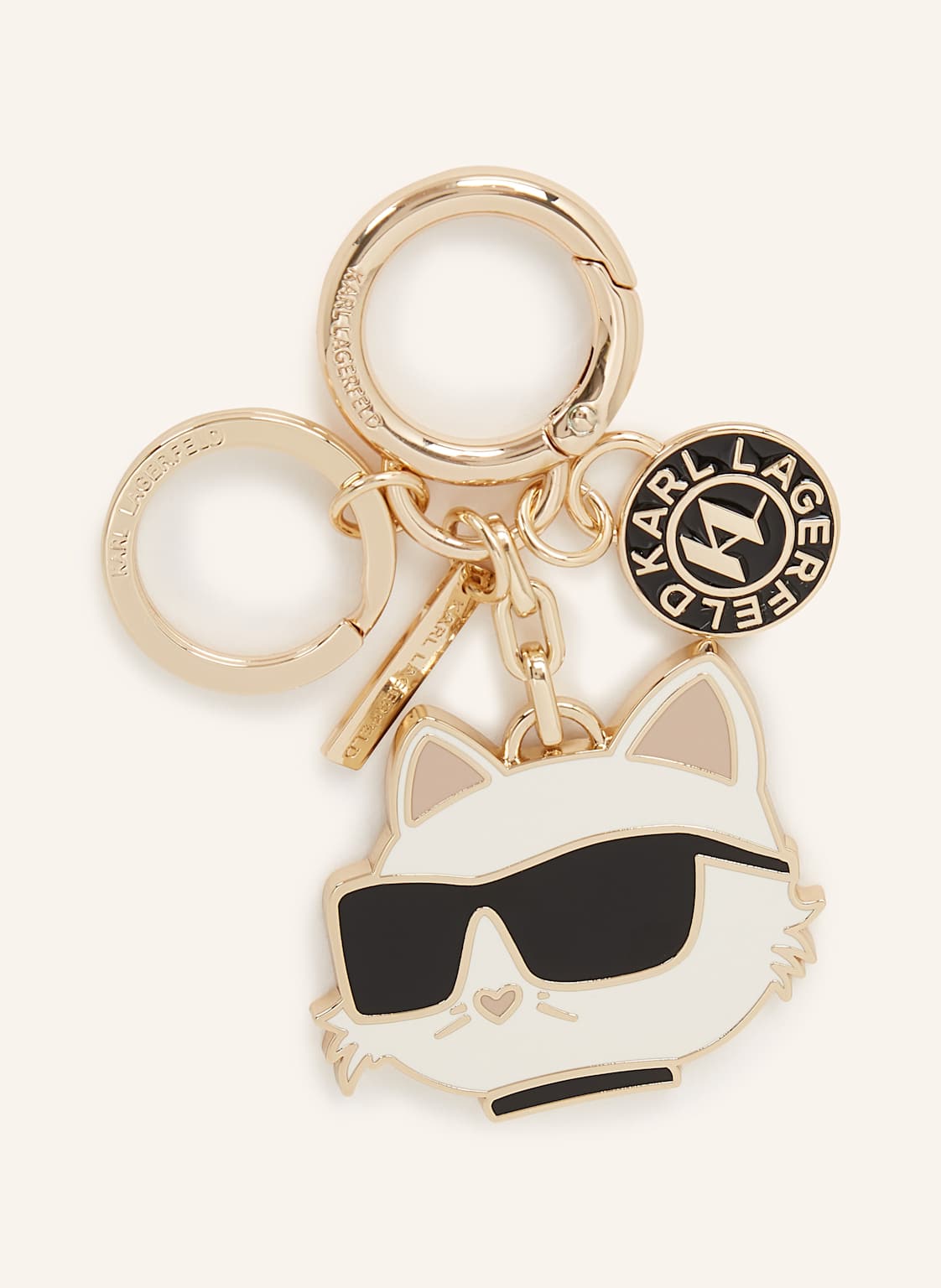 Karl Lagerfeld Schlüsselanhänger gold Karl Lagerfeld Schlüsselanhänger gold von Karl Lagerfeld