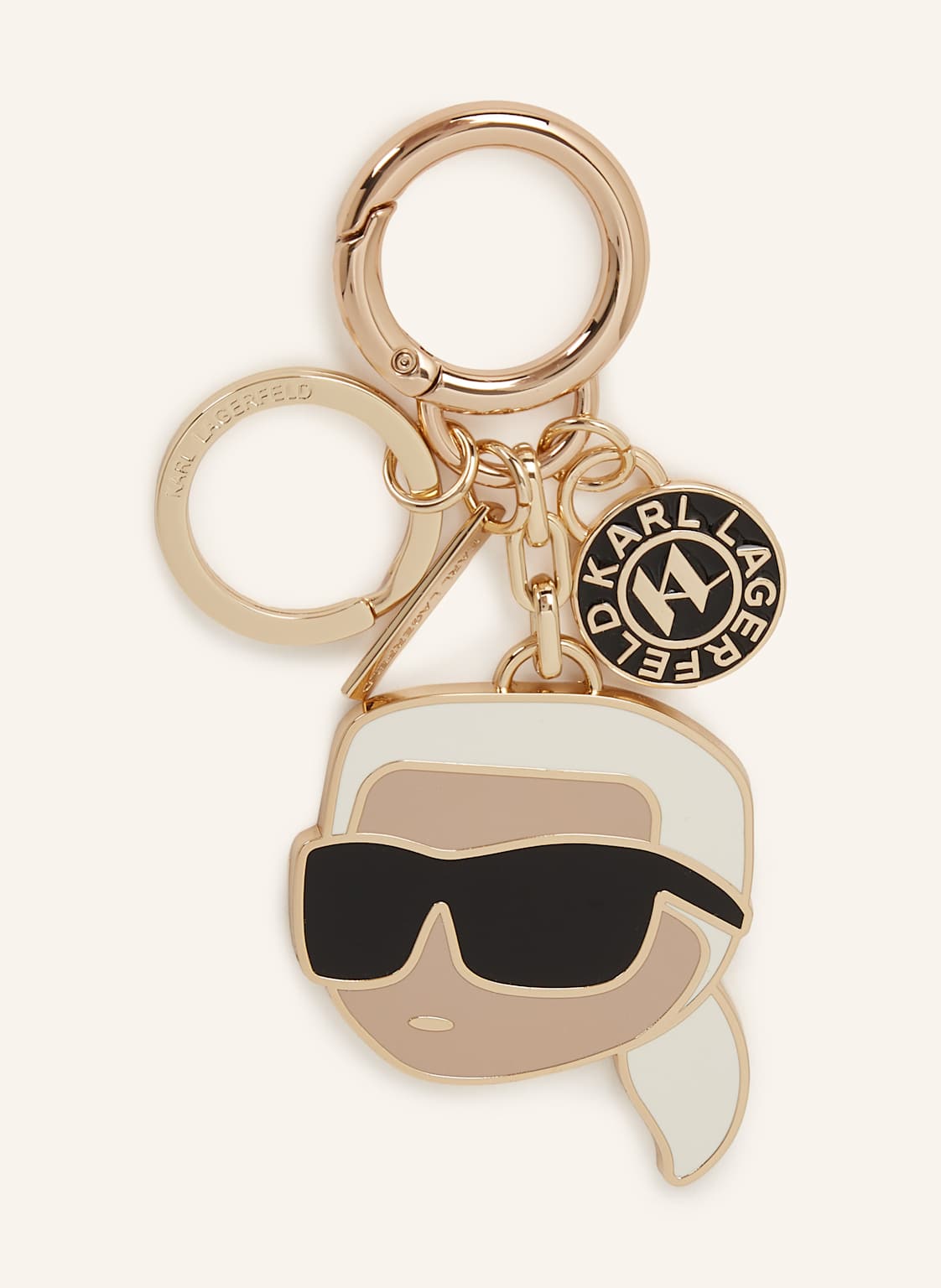 Karl Lagerfeld Schlüsselanhänger gold Karl Lagerfeld Schlüsselanhänger gold von Karl Lagerfeld