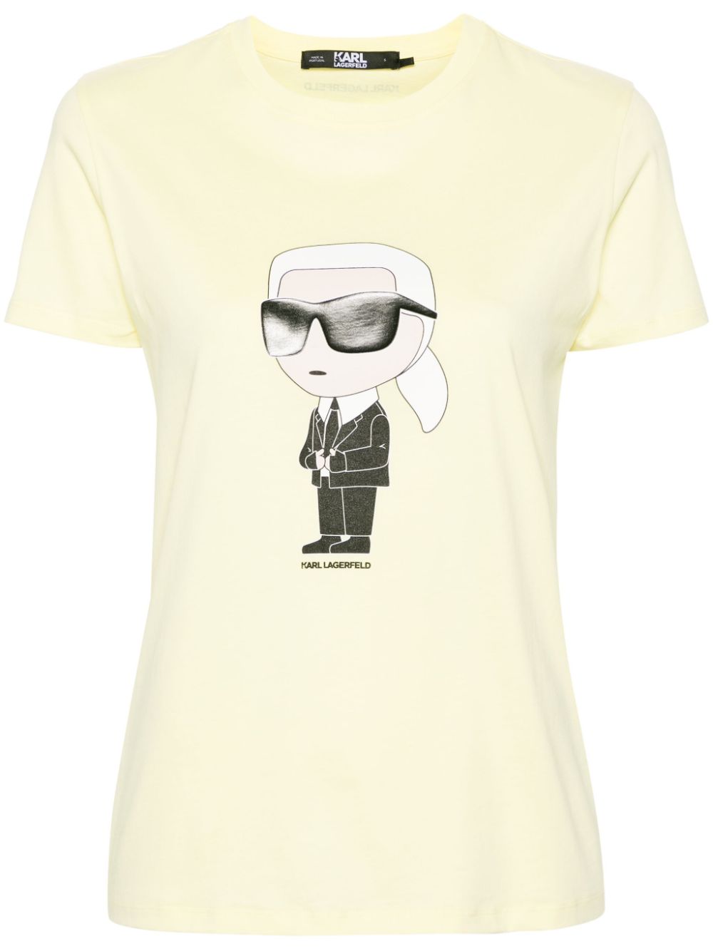 Karl Lagerfeld Ikonik 2.0 Karl T-Shirt - Gelb von Karl Lagerfeld