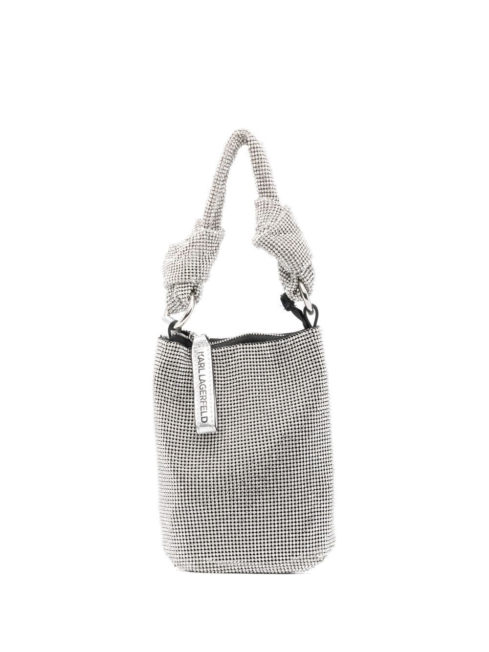 Karl Lagerfeld K/Evening Handtasche - Silber von Karl Lagerfeld