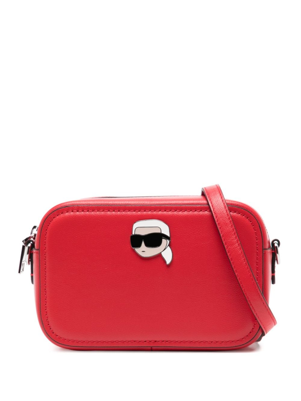 Karl Lagerfeld K/Ikonik 2 Kuriertasche - Rot von Karl Lagerfeld