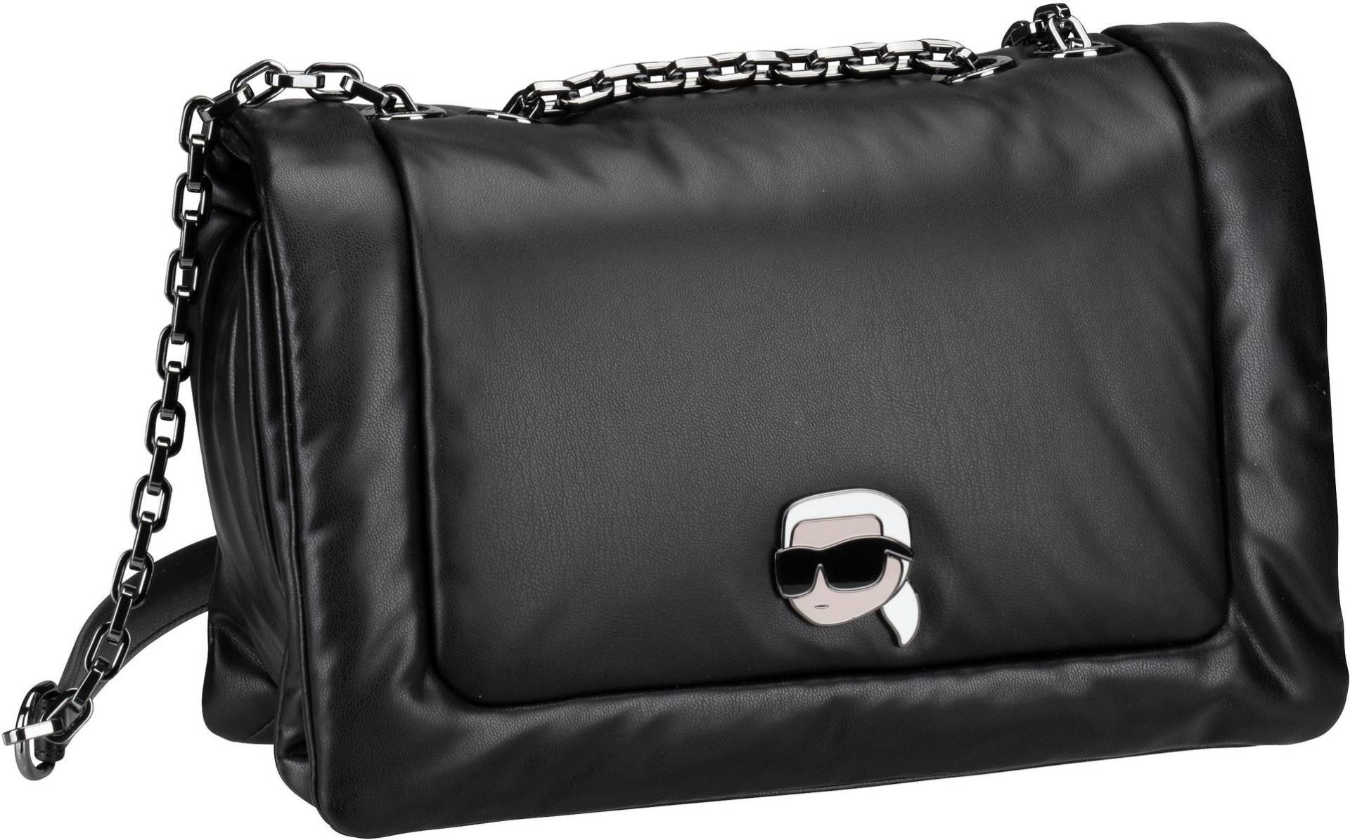 Karl Lagerfeld K/Ikonik 2.0 Puffy PU SHB  in Schwarz (4.9 Liter), Schultertasche von Karl Lagerfeld
