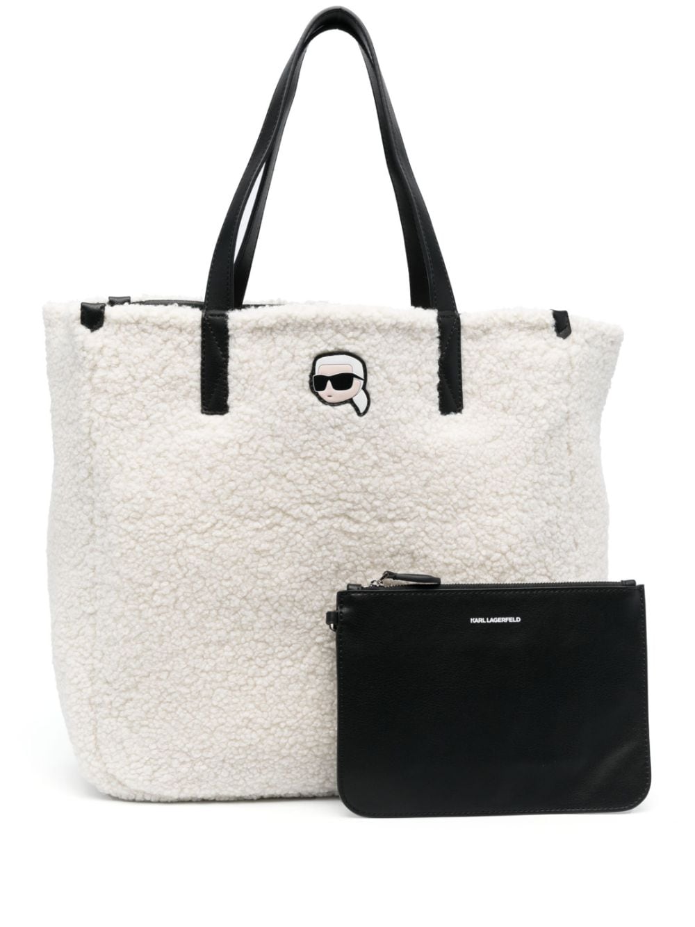 Karl Lagerfeld K/Ikonik 2.0 Shopper - Weiß von Karl Lagerfeld