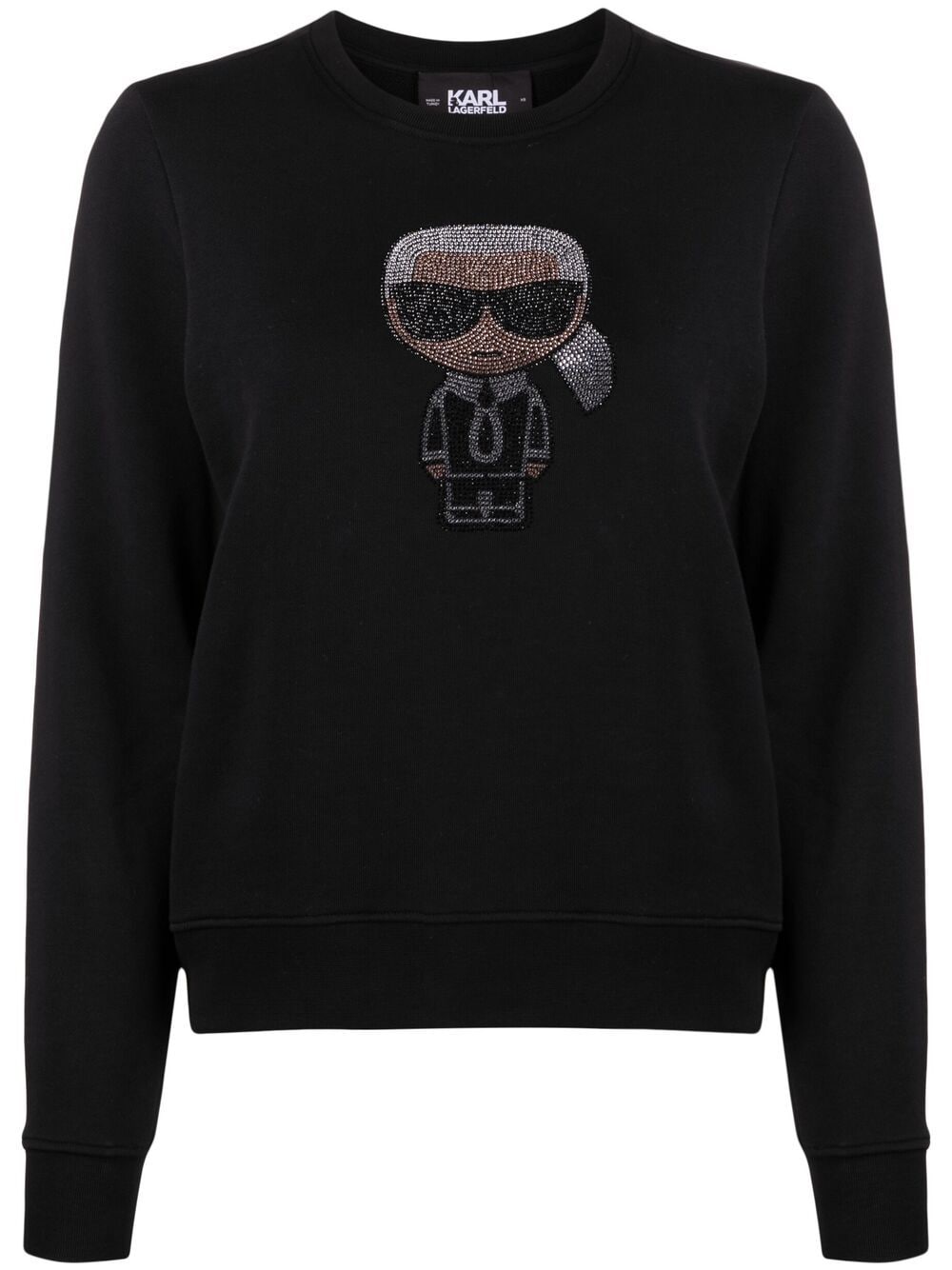 Karl Lagerfeld K/Ikonik Sweatshirt - Schwarz von Karl Lagerfeld