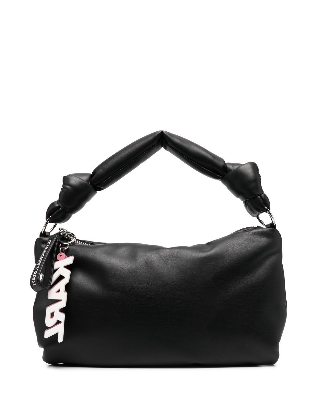 Karl Lagerfeld K/Knotted Schultertasche - Schwarz von Karl Lagerfeld