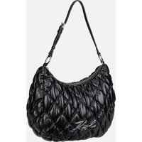 Karl Lagerfeld - K/Signature Kuilt 246W3007 Black - Hobo Bag  , 9.5 l von Karl Lagerfeld