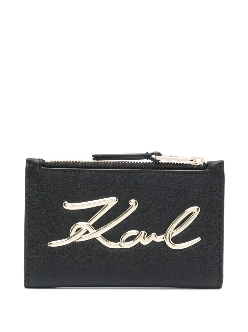 Karl Lagerfeld K/Signature Portemonnaie - Schwarz von Karl Lagerfeld