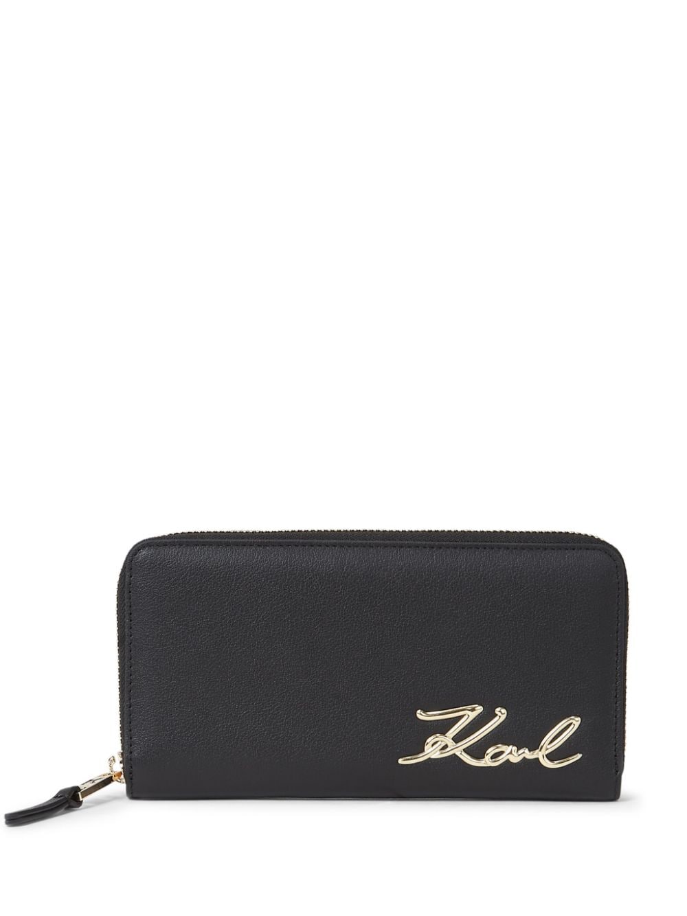 Karl Lagerfeld K/Signature Portemonnaie - Schwarz von Karl Lagerfeld