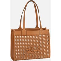 Karl Lagerfeld - K/Skuare MD Woven 30052 Dark Tan - Shopper  , 10.8 l von Karl Lagerfeld
