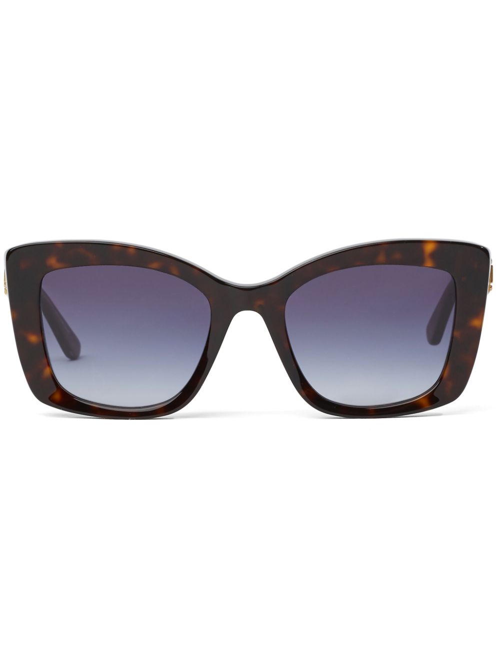 Karl Lagerfeld KL Heritage Sonnenbrille in Schildpattoptik - Braun von Karl Lagerfeld