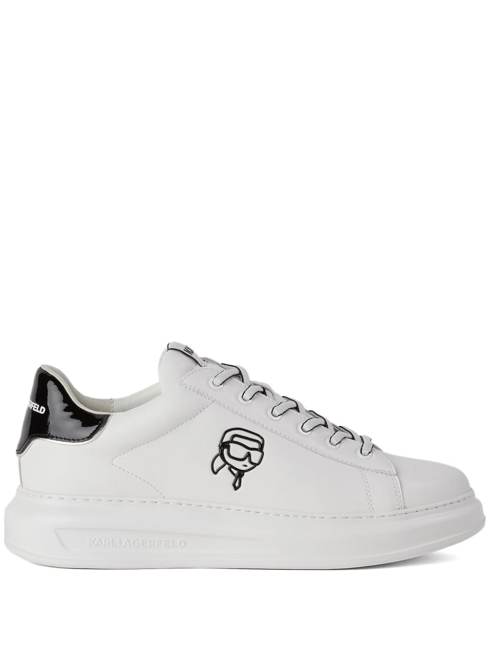 Karl Lagerfeld Ikonik NFT Kapri Sneakers - Weiß von Karl Lagerfeld