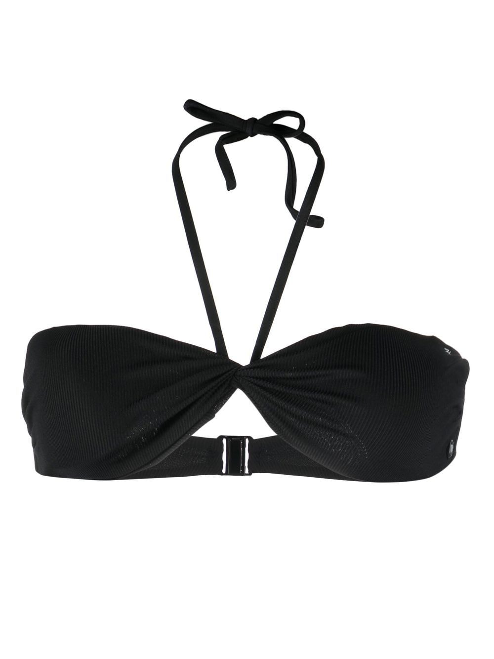 Karl Lagerfeld Karl DNA Bandeau-Bikinioberteil - Schwarz von Karl Lagerfeld