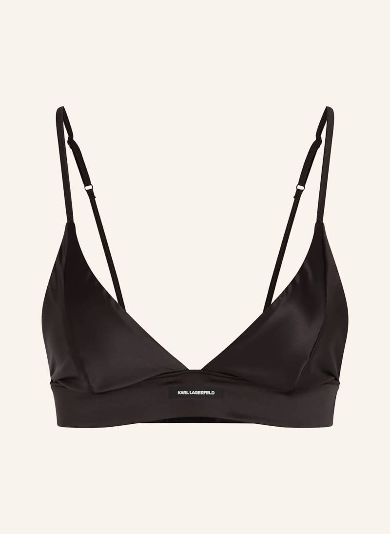 Karl Lagerfeld Top schwarz von Karl Lagerfeld