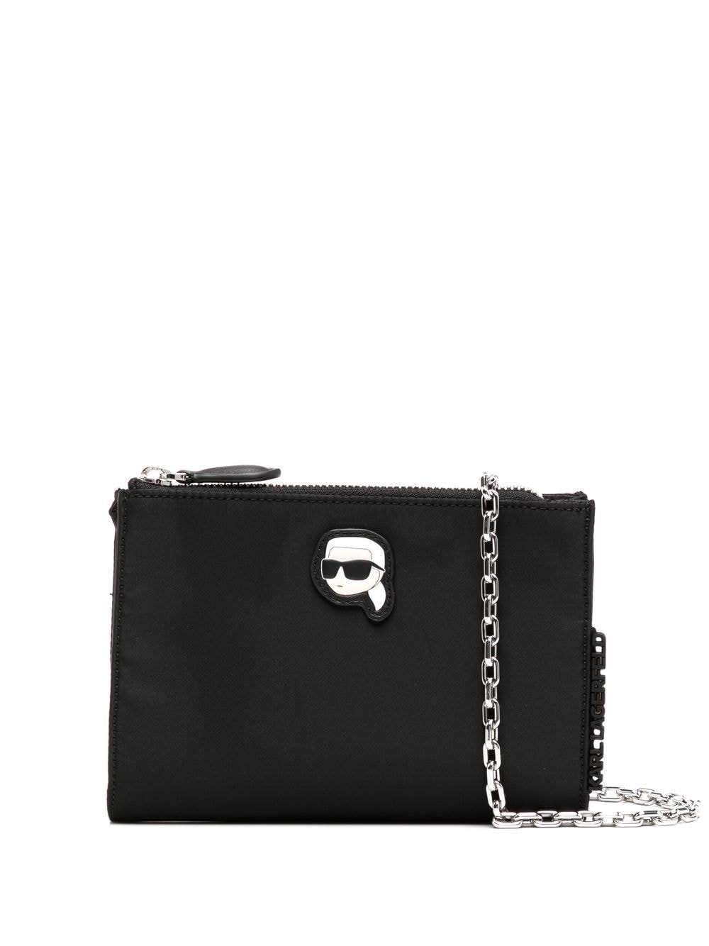 Karl Lagerfeld Kikinik 20 Clutch - Schwarz von Karl Lagerfeld