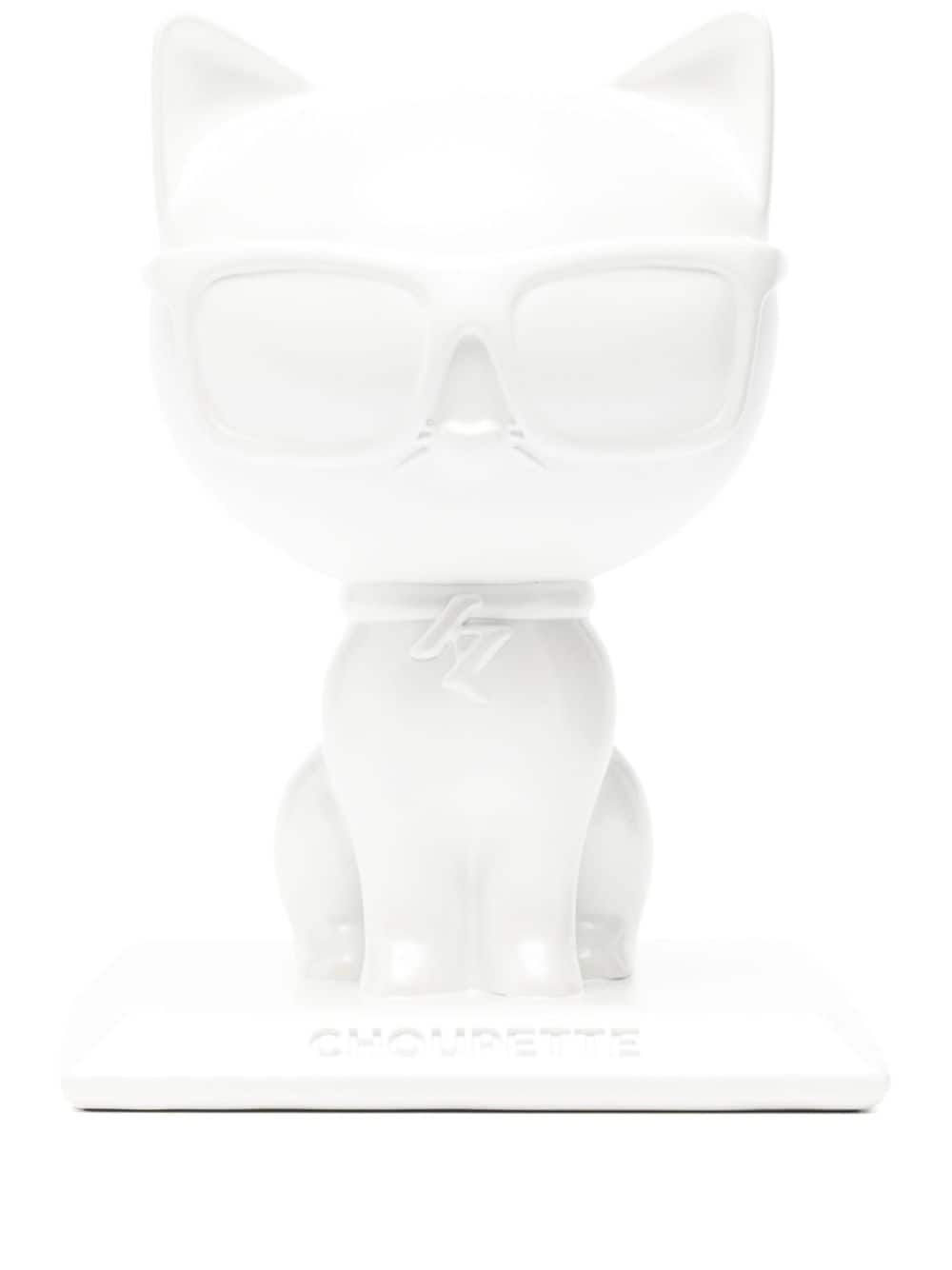 Karl Lagerfeld Kikonik 2 Choup Statue - Weiß von Karl Lagerfeld