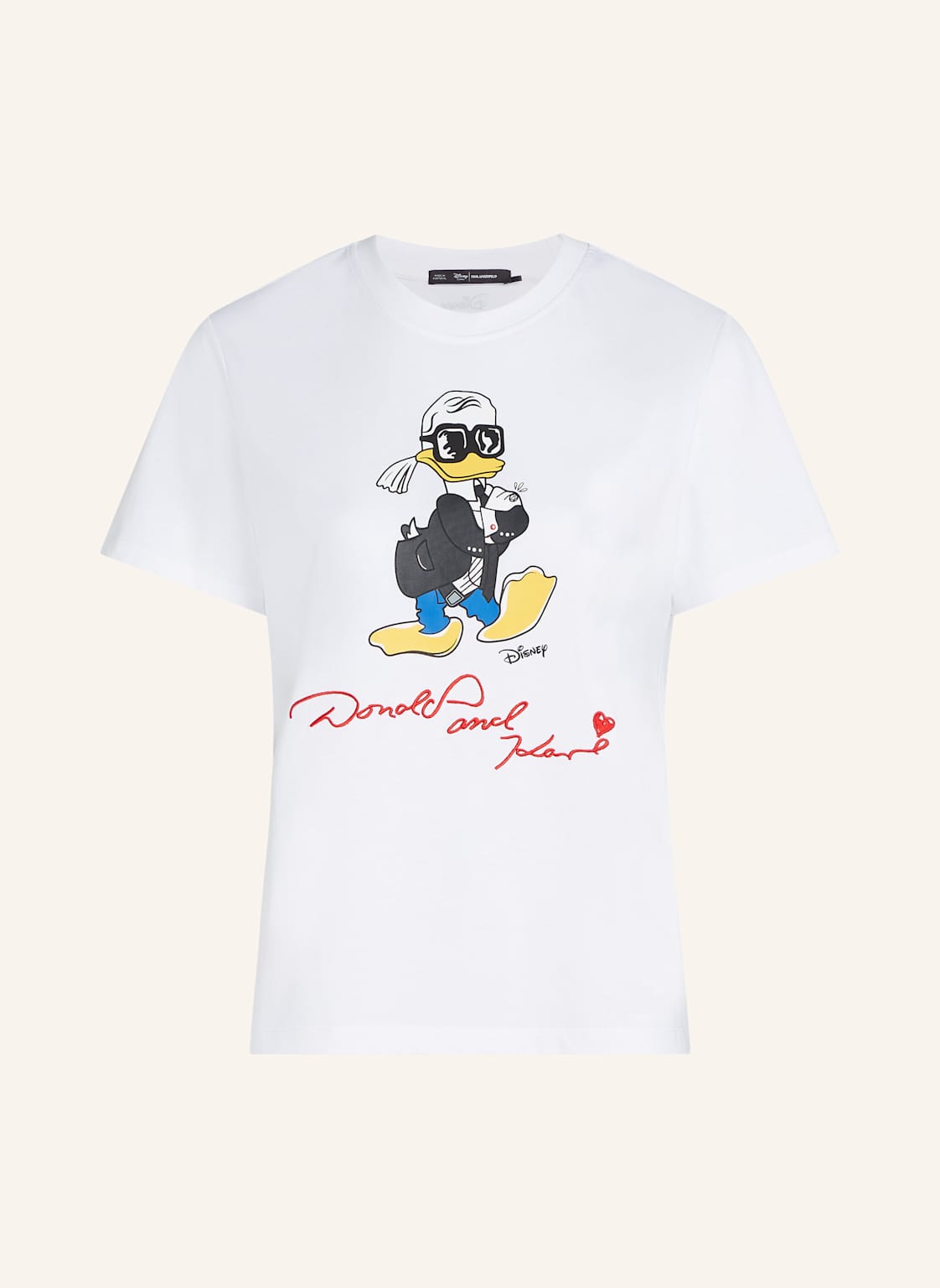 Karl Lagerfeld Disney X Kl T-Shirt weiss von Karl Lagerfeld