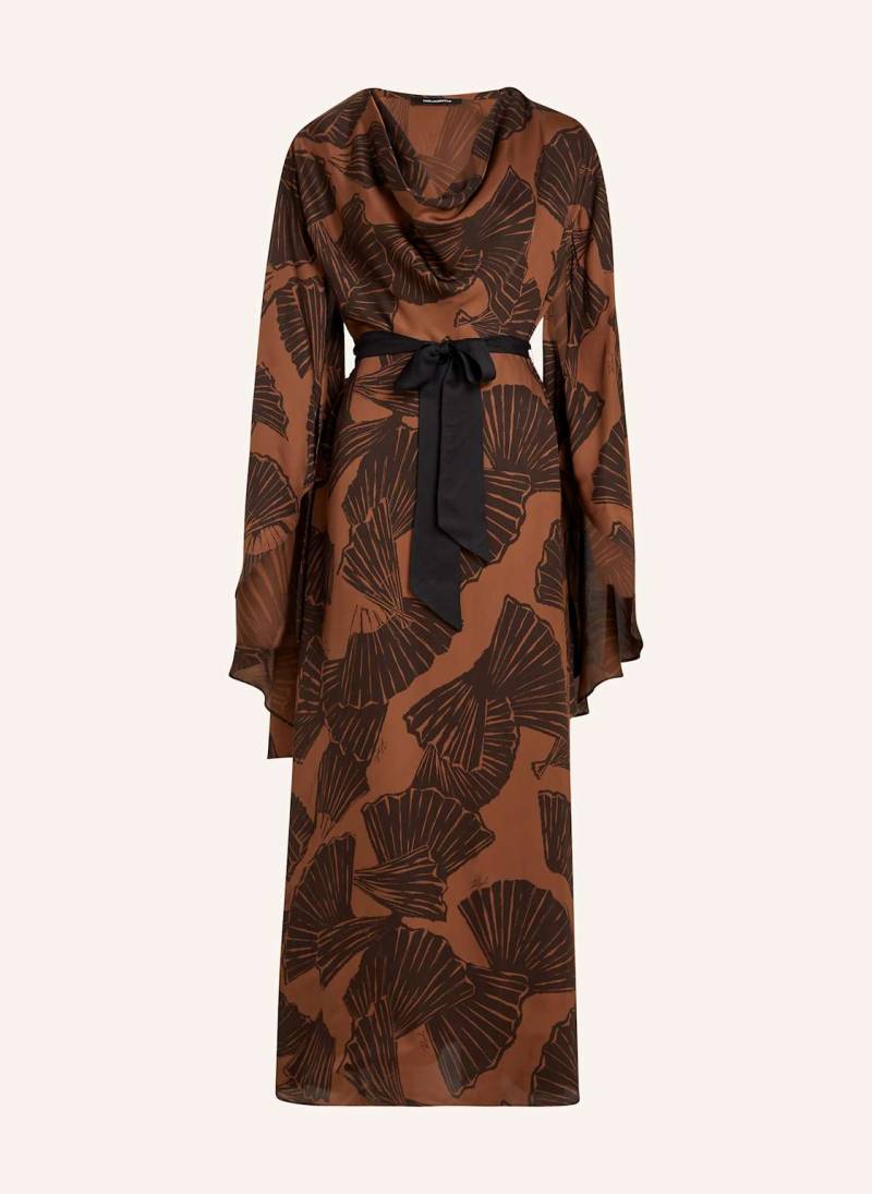 Karl Lagerfeld Kleid braun von Karl Lagerfeld