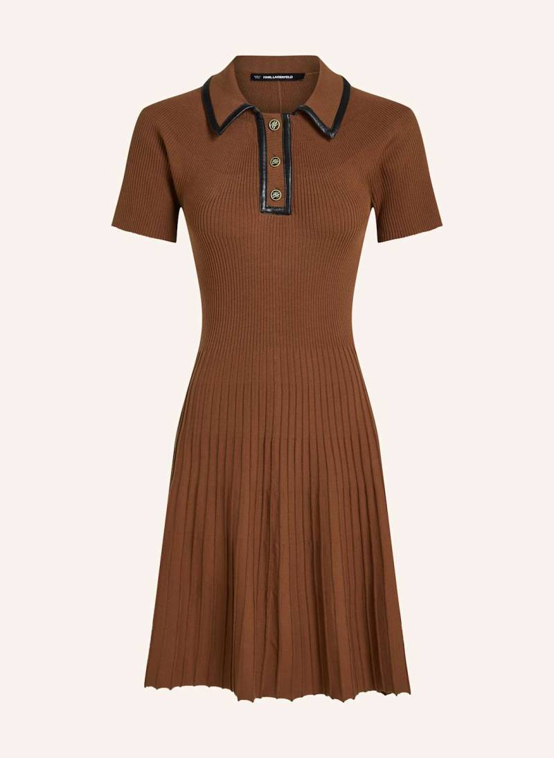 Karl Lagerfeld Kleid braun von Karl Lagerfeld