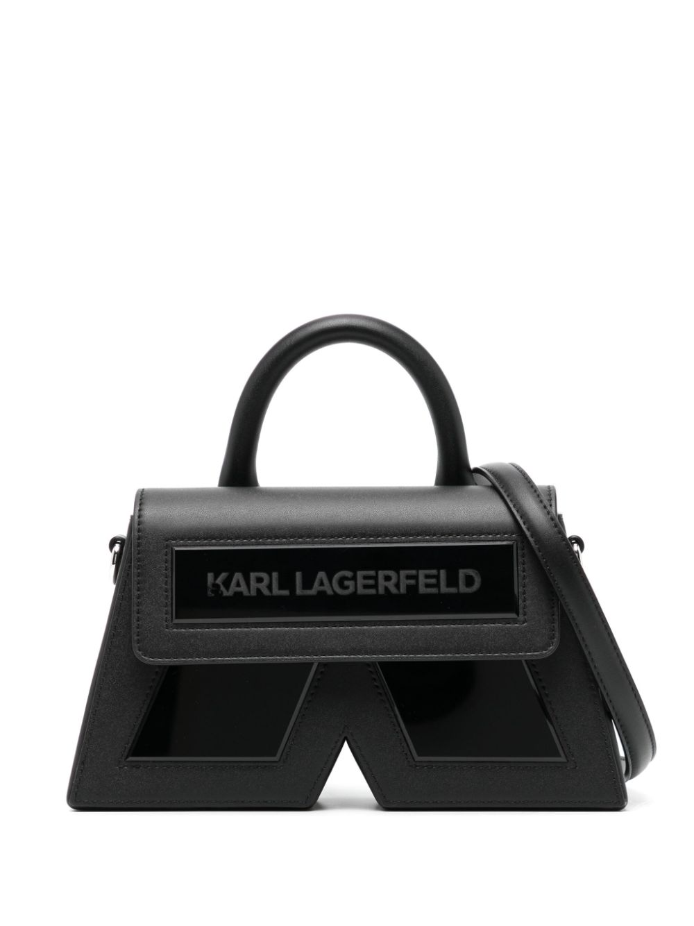 Karl Lagerfeld Kleine Icon K Handtasche - Schwarz von Karl Lagerfeld