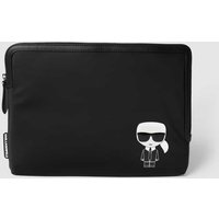 Karl Lagerfeld Laptoptasche mit Label-Detail in Black, Größe One Size von Karl Lagerfeld