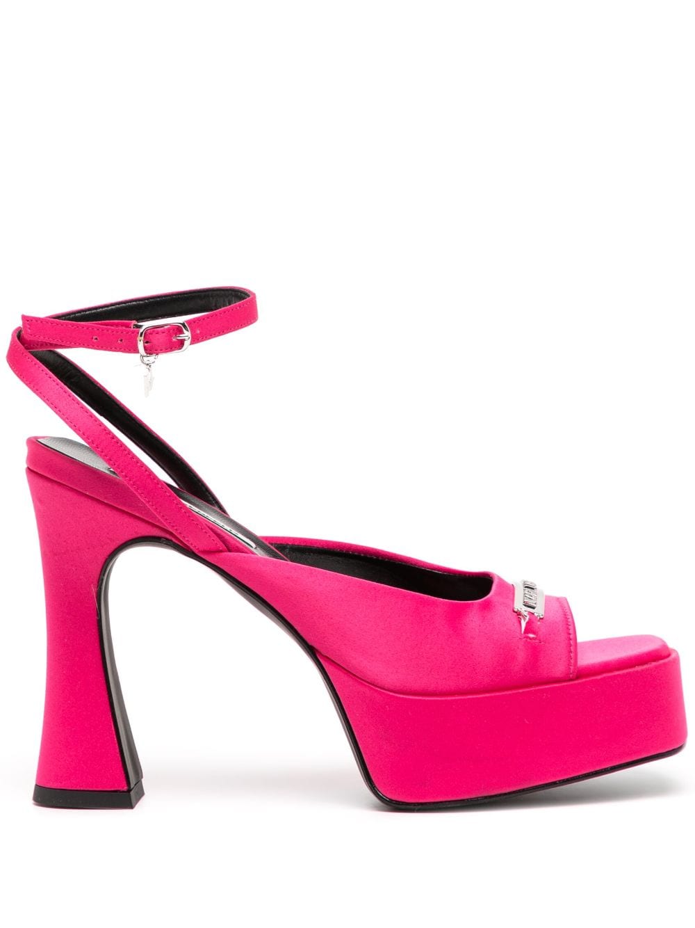 Karl Lagerfeld Lazula Sandalen mit Logo-Gravur 120mm - Rosa von Karl Lagerfeld