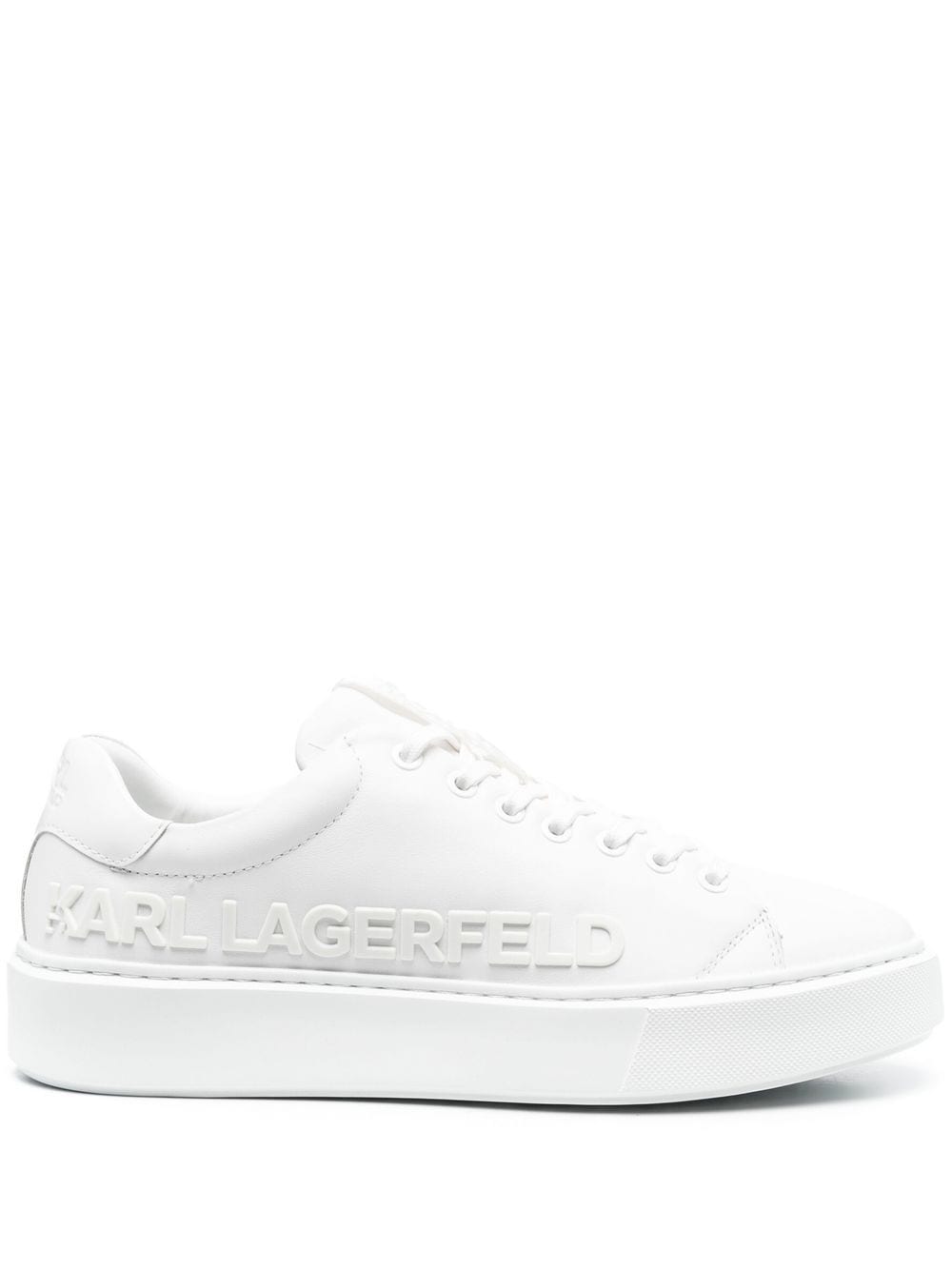 Karl Lagerfeld Maxi Kup Sneakers - Weiß von Karl Lagerfeld