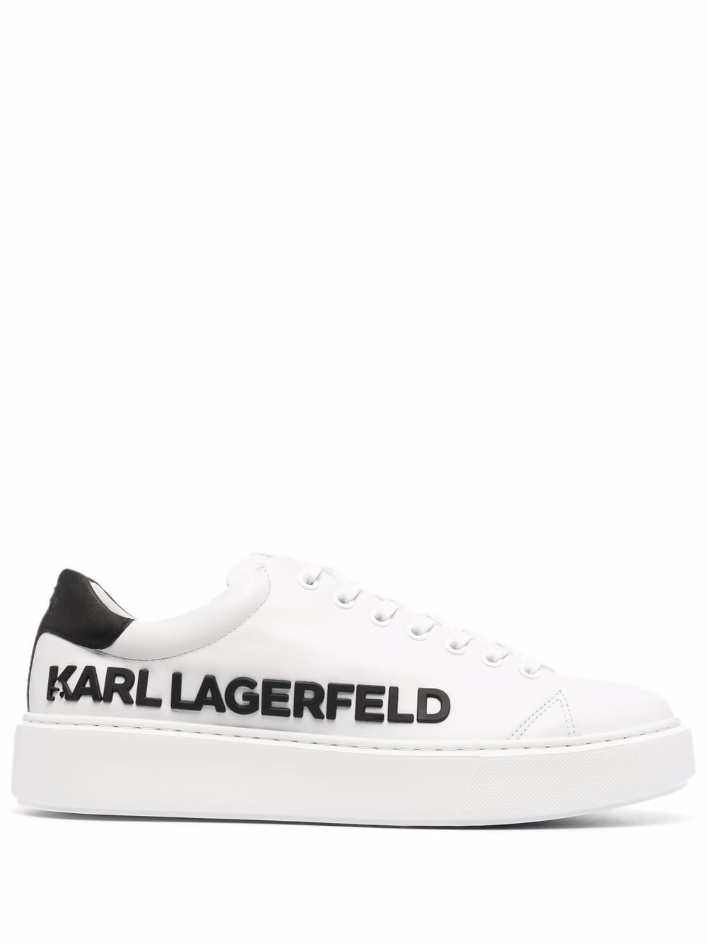 Karl Lagerfeld Maxi Kup Sneakers - Weiß von Karl Lagerfeld