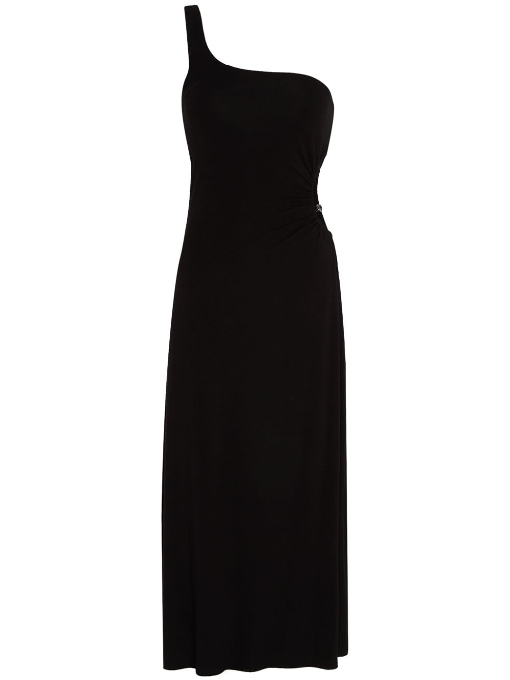 Karl Lagerfeld Asymmetrisches Signature Strandkleid - Schwarz von Karl Lagerfeld