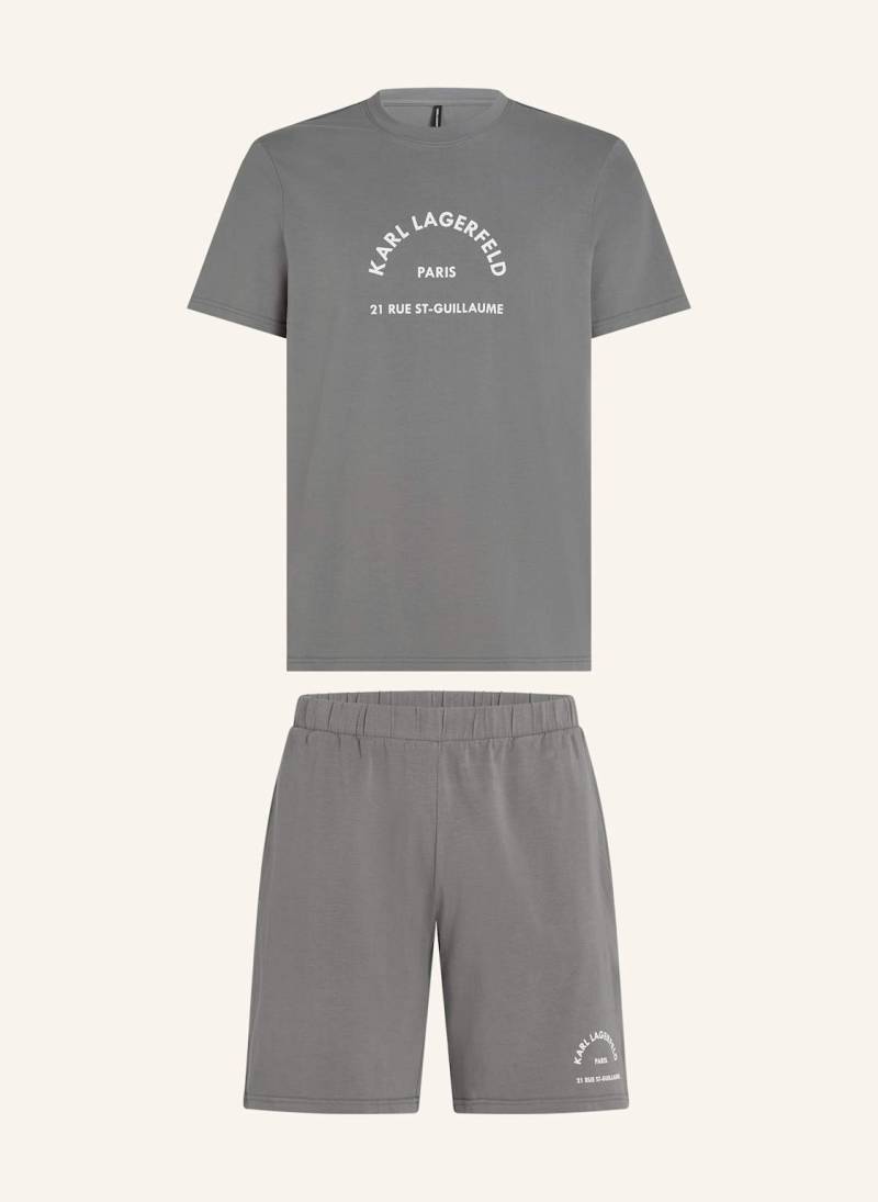 Karl Lagerfeld Nachtwäsche grau von Karl Lagerfeld