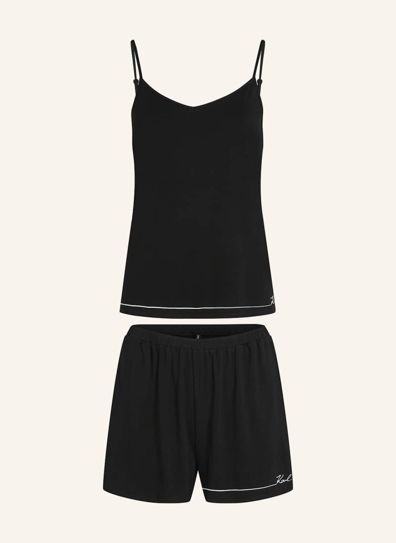 Karl Lagerfeld Nachtwäsche schwarz von Karl Lagerfeld