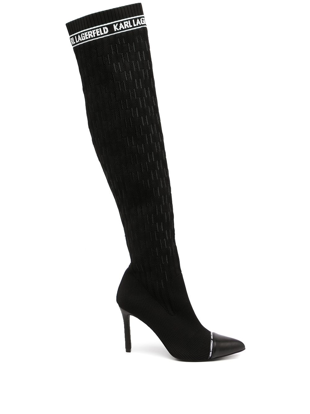 Karl Lagerfeld Pandora Stiefel - Schwarz von Karl Lagerfeld