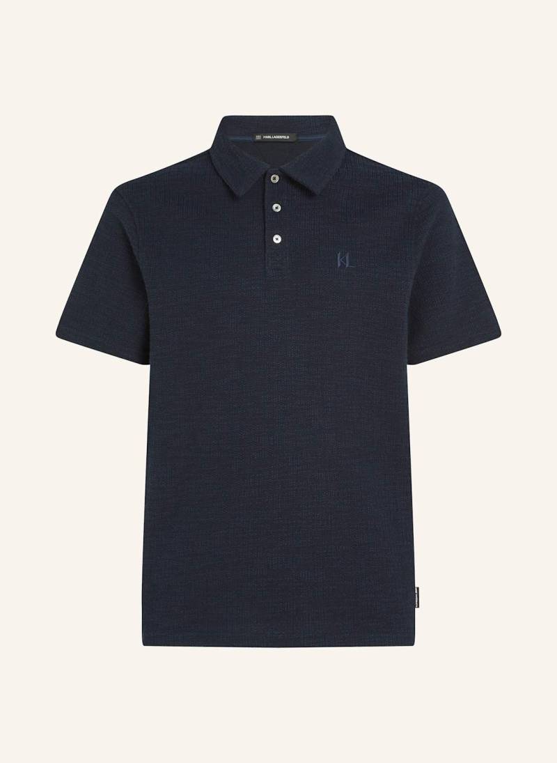 Karl Lagerfeld Poloshirt blau von Karl Lagerfeld