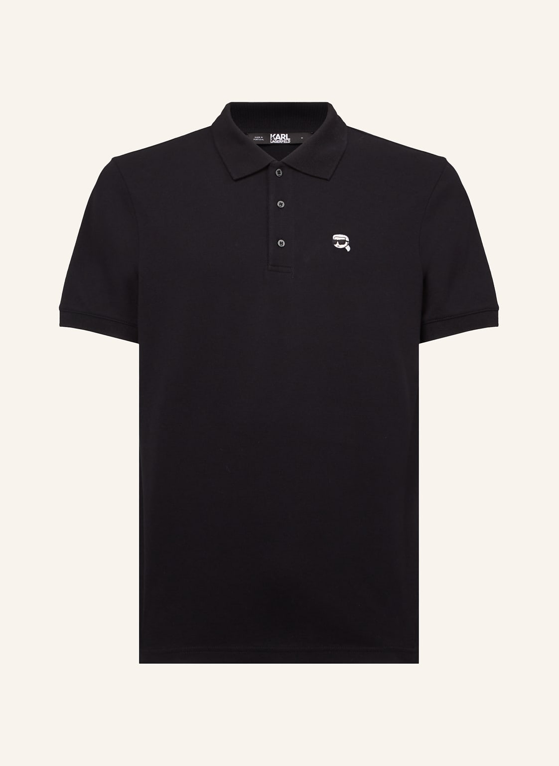 Karl Lagerfeld Poloshirt schwarz Karl Lagerfeld Poloshirt schwarz von Karl Lagerfeld