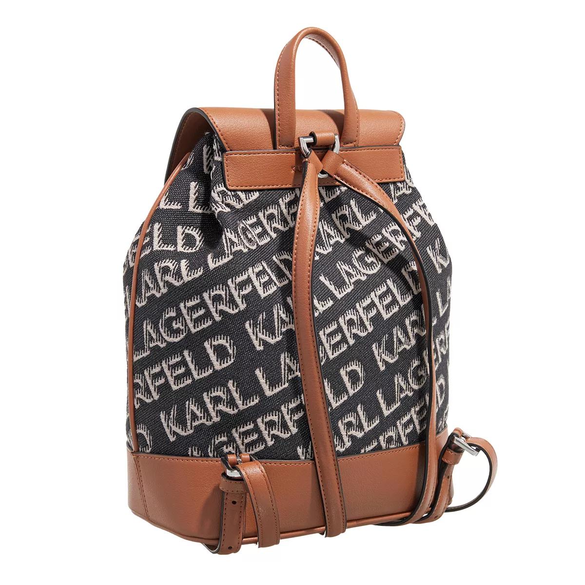 Karl Lagerfeld Rucksack - K/Essential Jkrd Sm Bp - Gr. unisize - in Schwarz - für Damen von Karl Lagerfeld