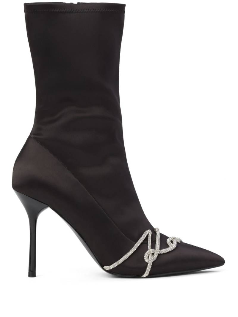 Karl Lagerfeld Sarabande Stiefel 90mm - Schwarz von Karl Lagerfeld