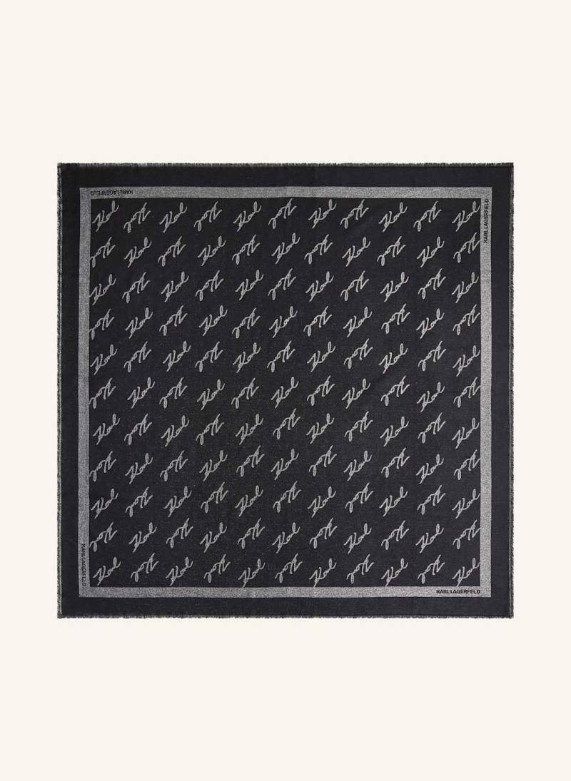 Karl Lagerfeld Schal schwarz von Karl Lagerfeld