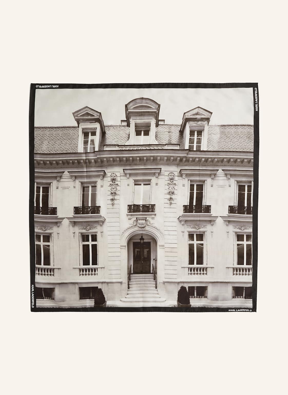 Karl Lagerfeld Schal schwarz von Karl Lagerfeld