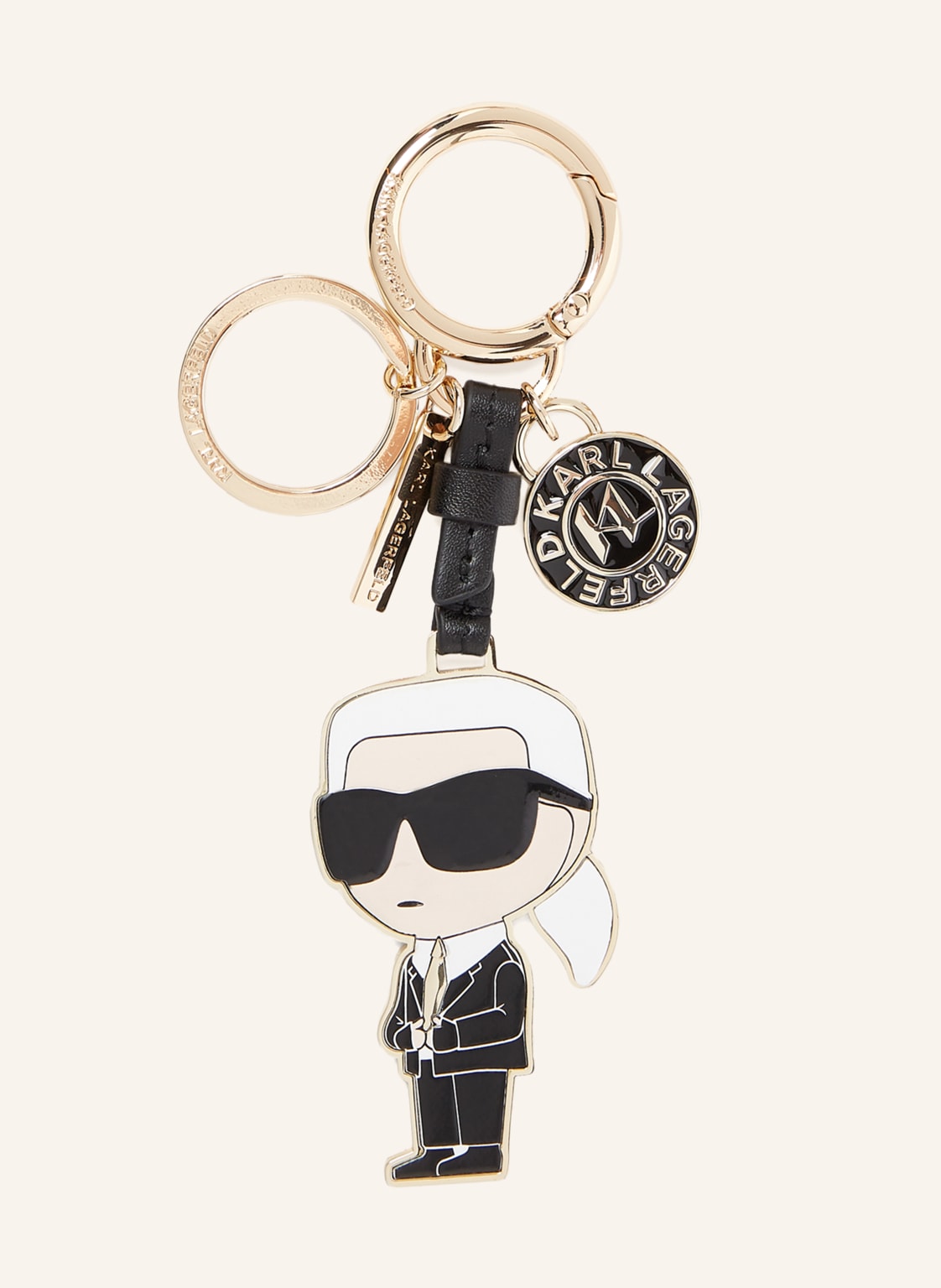 Karl Lagerfeld Schlüsselanhänger gold von Karl Lagerfeld