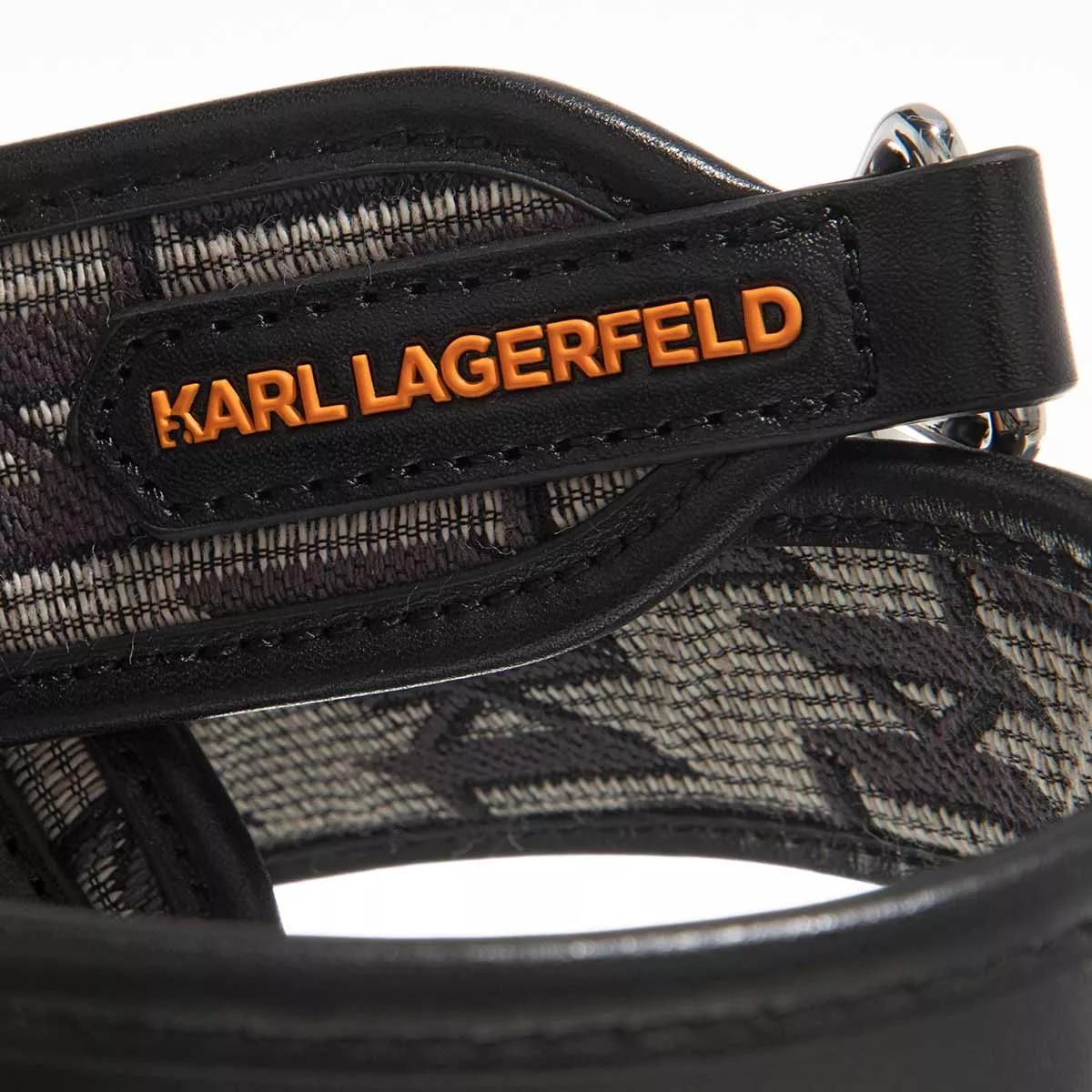 Karl Lagerfeld Schulterriemen - K/Monogram Jkrd Strap - Gr. unisize - in Beige - für Damen von Karl Lagerfeld