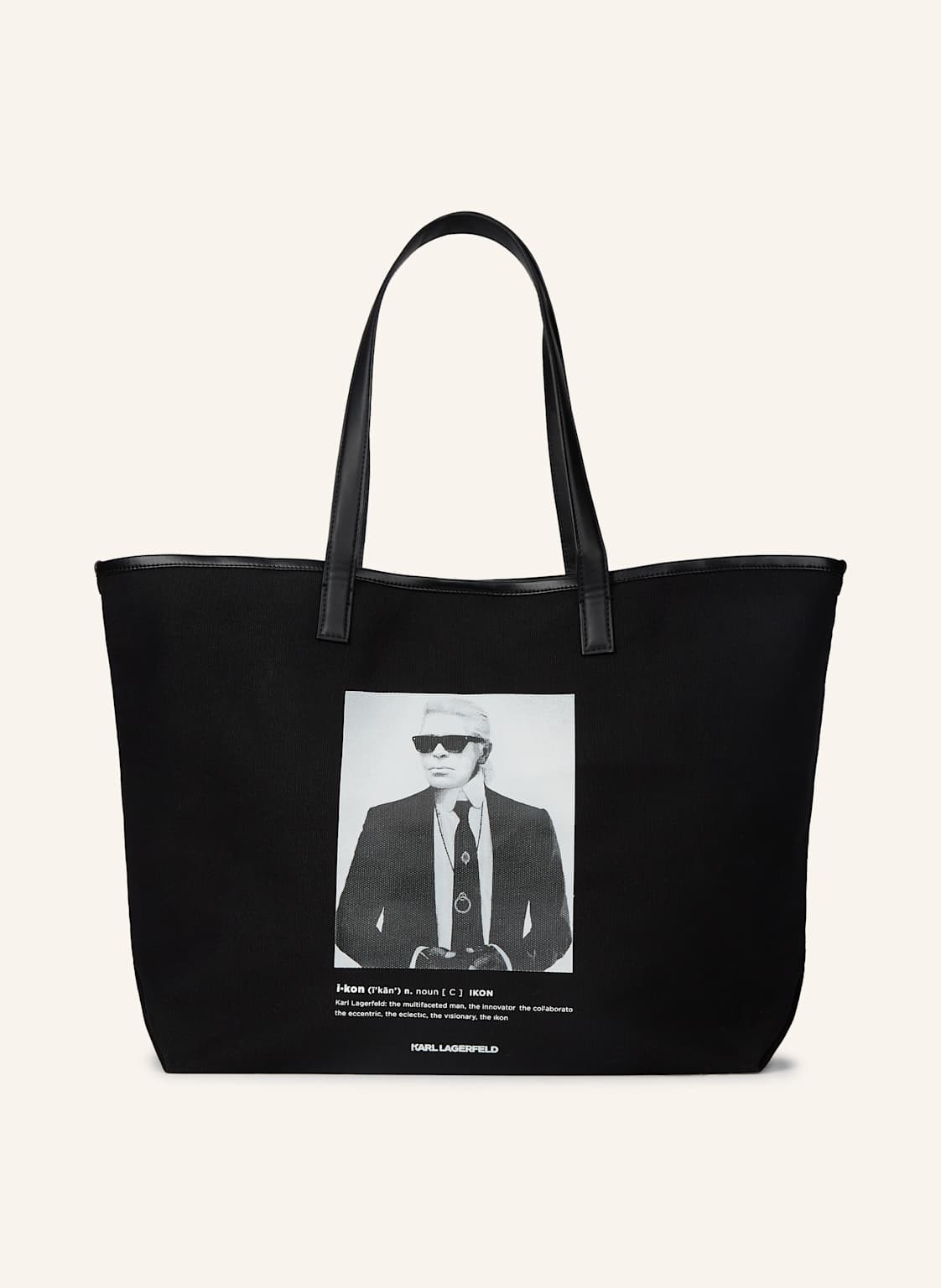 Karl Lagerfeld Shopper schwarz von Karl Lagerfeld