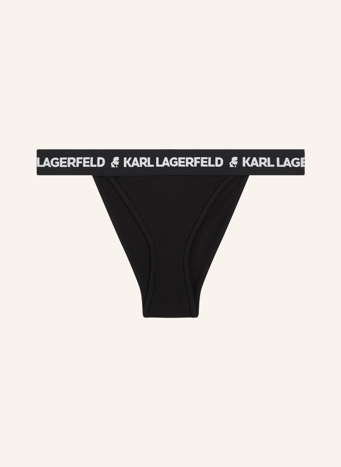 Karl Lagerfeld Slip schwarz von Karl Lagerfeld