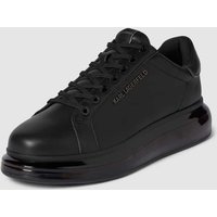 Karl Lagerfeld Sneaker aus Leder Modell 'KUSHIO' in Black, Größe 41 von Karl Lagerfeld