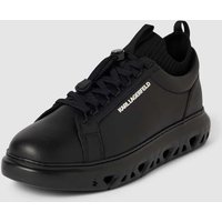 Karl Lagerfeld Sneaker mit Label-Applikation in Black, Größe 41 von Karl Lagerfeld