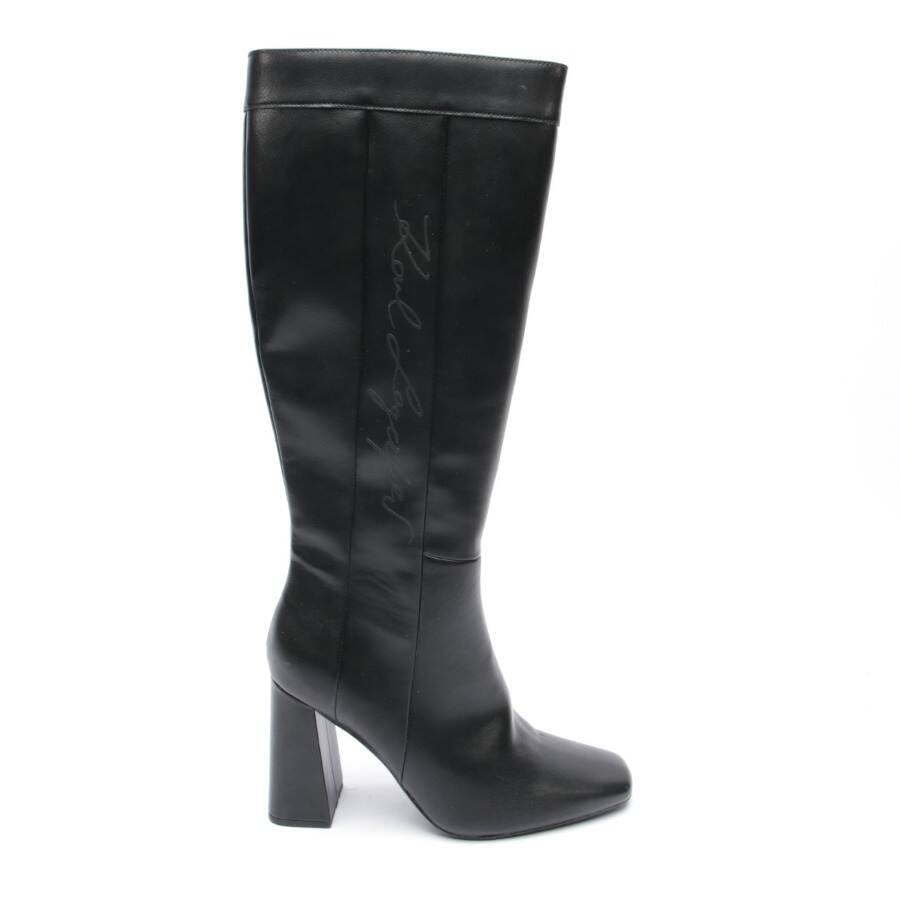 Karl Lagerfeld Stiefel EUR 38 Schwarz von Karl Lagerfeld