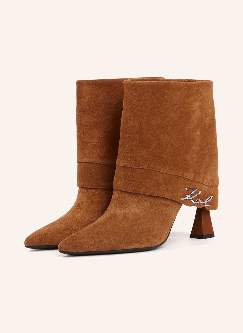Karl Lagerfeld Stiefel braun von Karl Lagerfeld