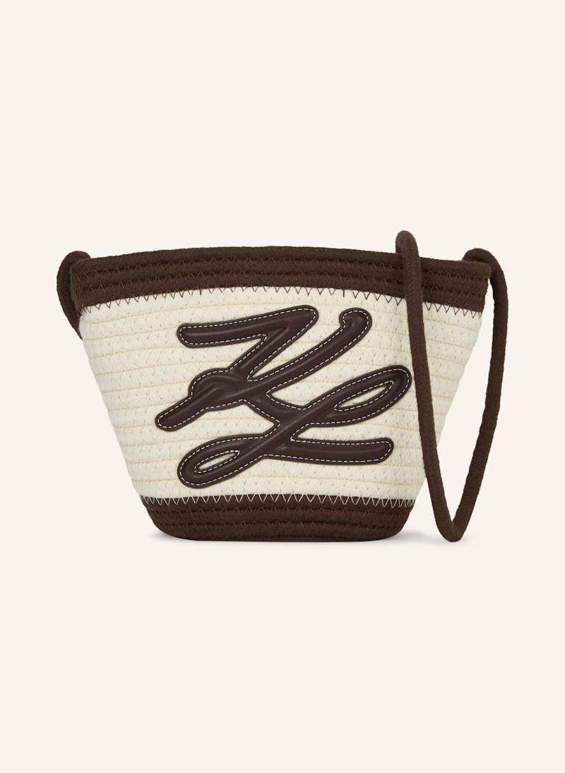 Karl Lagerfeld Strandtasche braun von Karl Lagerfeld