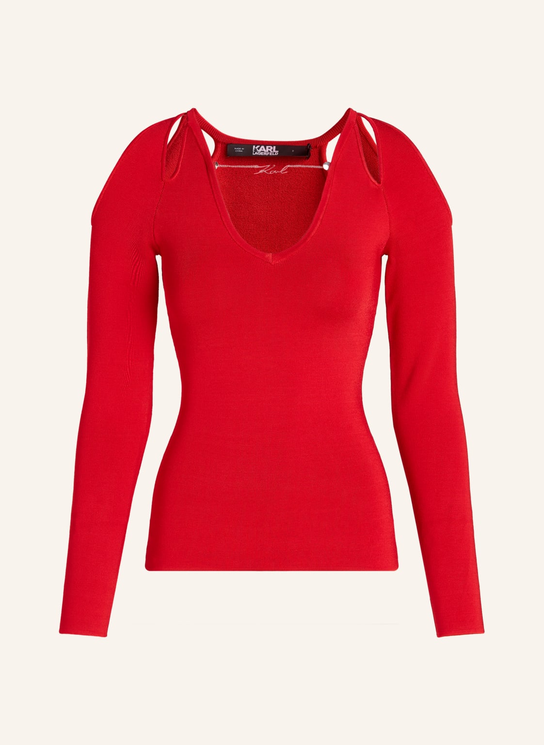 Karl Lagerfeld Sweatshirt rot von Karl Lagerfeld