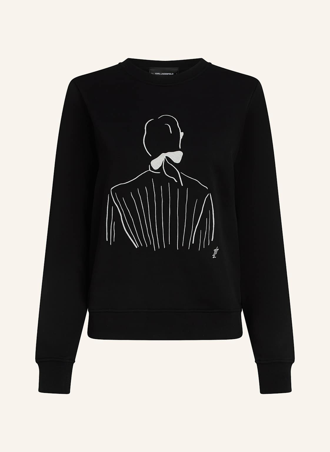 Karl Lagerfeld Karl Lagerfeld X Jorge Parra Sweatshirt schwarz Karl Lagerfeld Karl Lagerfeld X Jorge Parra Sweatshirt schwarz von Karl Lagerfeld