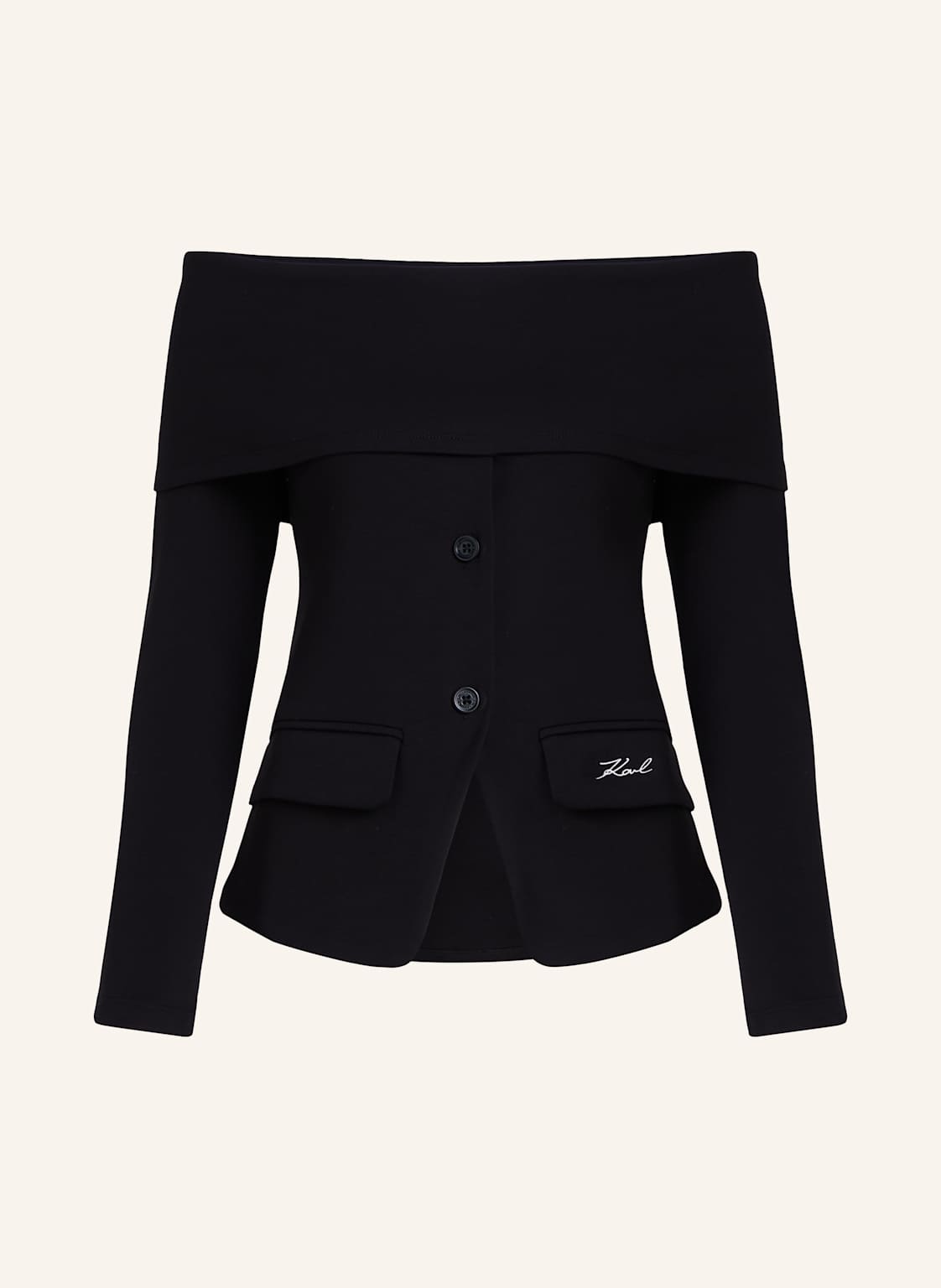 Karl Lagerfeld Sweatshirt schwarz von Karl Lagerfeld