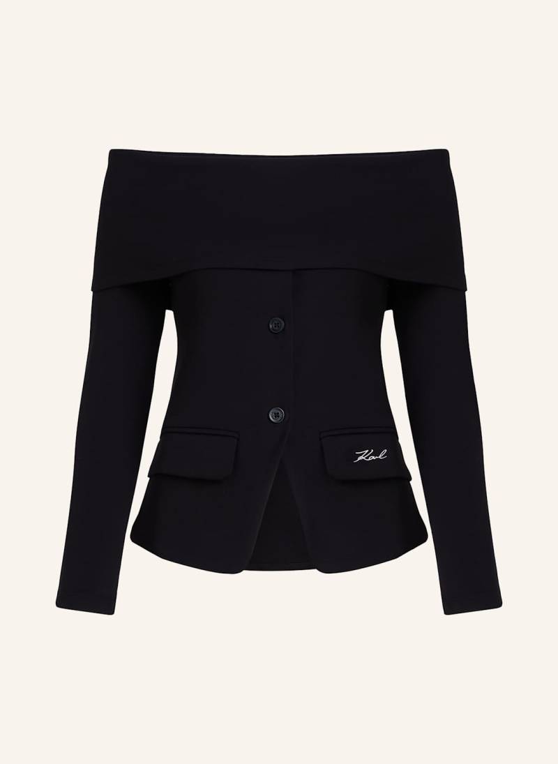 Karl Lagerfeld Sweatshirt schwarz von Karl Lagerfeld